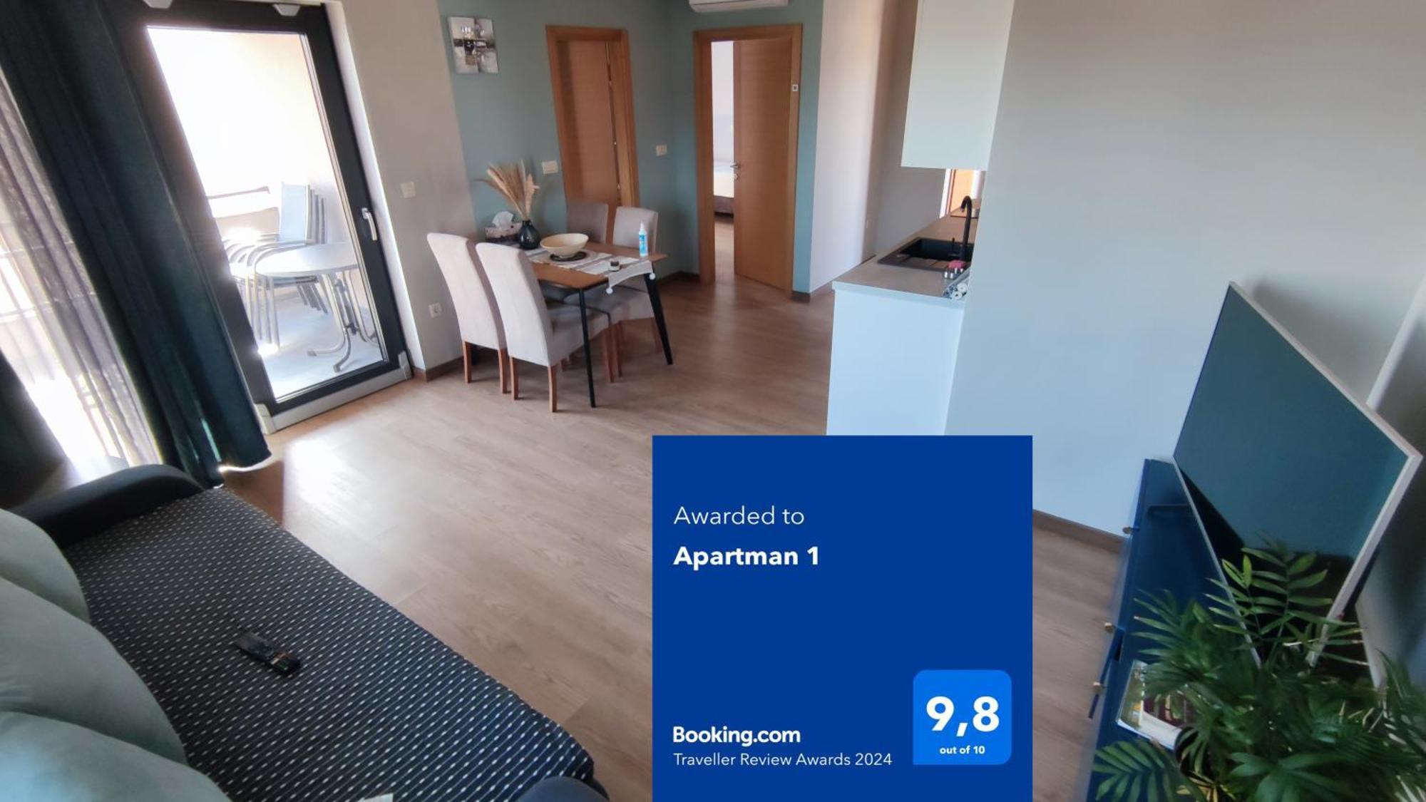 ביוגראד נה מורו Spacious Modern Apartment מראה חיצוני תמונה